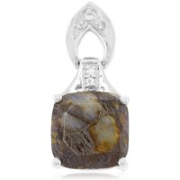 Dinosaurier-Quarz-Silberanhänger Dinosaurier-Quarz-Silberanhänger