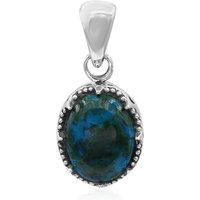 Chrysokoll-Silberanhänger (Art of Nature) Chrysokoll-Silberanhänger (Art of Nature)