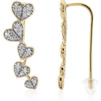 SI1 (G) Brillant-Goldohrringe (Annette) SI1 (G) Brillant-Goldohrringe (Annette)