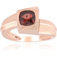 Pinkfarbener Zirkon-Silberring (SAELOCANA) Pinkfarbener Zirkon-Silberring (SAELOCANA)