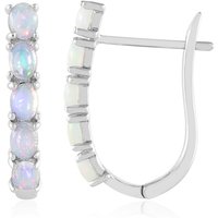 Welo-Opal-Silberohrringe Welo-Opal-Silberohrringe