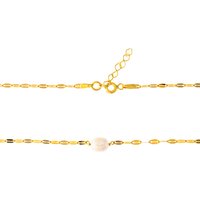 Süßwasserzuchtperlen-Silbercollier (Joias do Paraíso) Süßwasserzuchtperlen-Silbercollier (Joias do Paraíso)