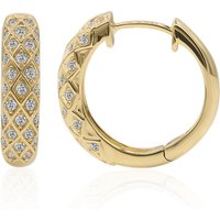 SI1 (G) Brillant-Goldohrringe (Annette) SI1 (G) Brillant-Goldohrringe (Annette)