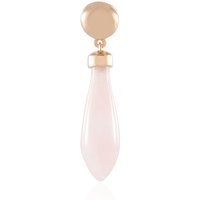 Rosenquarz-Silberanhänger (MONOSONO COLLECTION) Rosenquarz-Silberanhänger (MONOSONO COLLECTION)