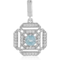 Ratanakiri-Zirkon-Silberanhänger Ratanakiri-Zirkon-Silberanhänger