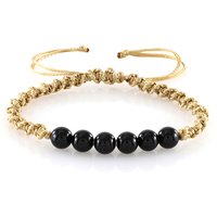 Schwarzer Onyx-Armband Schwarzer Onyx-Armband