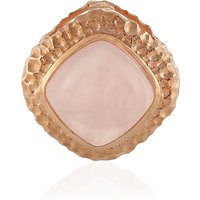 Rosenquarz-Silberanhänger (MONOSONO COLLECTION) Rosenquarz-Silberanhänger (MONOSONO COLLECTION)