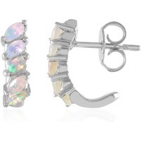 Welo-Opal-Silberohrringe Welo-Opal-Silberohrringe