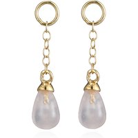 Rosenquarz-Silberanhänger für Creolen und Varioclips Rosenquarz-Silberanhänger für Creolen und Varioclips