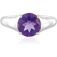 Sibirischer Amethyst-Silberring Sibirischer Amethyst-Silberring