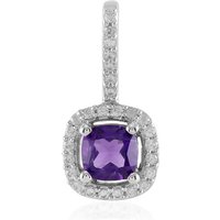 Sibirischer Amethyst-Silberanhänger Sibirischer Amethyst-Silberanhänger
