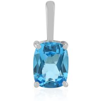 Schweizblauer Topas-Silberanhänger Schweizblauer Topas-Silberanhänger