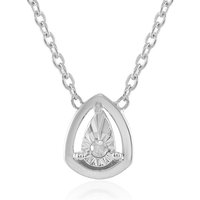 I2 (J) Diamant-Silbercollier I2 (J) Diamant-Silbercollier
