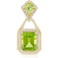 Jilin-Peridot-Goldanhänger (de Melo Gold) Jilin-Peridot-Goldanhänger (de Melo Gold)