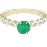 Sambia-Smaragd-Goldring (de Melo) Sambia-Smaragd-Goldring (de Melo)