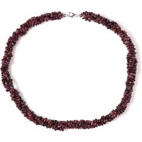 Rubin-Silberhalskette Rubin-Silberhalskette