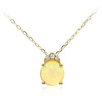 AAA-Welo-Opal-Goldhalskette AAA-Welo-Opal-Goldhalskette