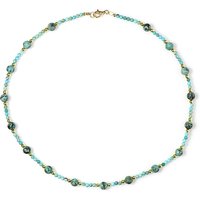 Edelstein-Silberhalskette (Riya) Edelstein-Silberhalskette (Riya)