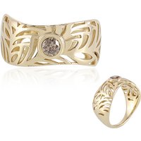 I2 Champagner-Brillant-Goldring (Ornaments by de Melo) I2 Champagner-Brillant-Goldring (Ornaments by de Melo)