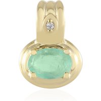 Kolumbianischer Smaragd-Silberanhänger Kolumbianischer Smaragd-Silberanhänger