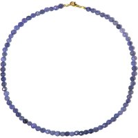 Tansanit-Silberhalskette (Riya) Tansanit-Silberhalskette (Riya)