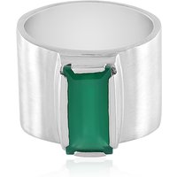 Grüner Onyx-Messingring (Juwelo Style) Grüner Onyx-Messingring (Juwelo Style)