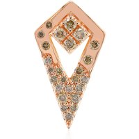 SI1 Argyle-Rose de France-Brillant-Goldanhänger (Annette) SI1 Argyle-Rose de France-Brillant-Goldanhänger (Annette)