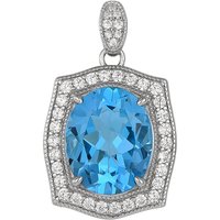 Marambaia-Topas-Silberanhänger Marambaia-Topas-Silberanhänger