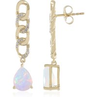 AAA-Welo-Opal-Goldohrringe (de Melo) AAA-Welo-Opal-Goldohrringe (de Melo)