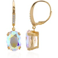 Mondlicht-Quarz-Silberohrringe Mondlicht-Quarz-Silberohrringe