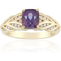 Madagaskar-Farbwechsel-Granat-Goldring (de Melo) Madagaskar-Farbwechsel-Granat-Goldring (de Melo)