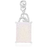 Glitzer-Achat-Silberanhänger Glitzer-Achat-Silberanhänger