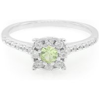 Merelani-Granat-Silberring Merelani-Granat-Silberring