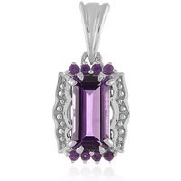 Amethyst-Silberanhänger Amethyst-Silberanhänger