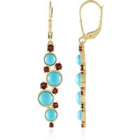 Sleeping Beauty-Türkis-Silberohrringe (KM by Juwelo) Sleeping Beauty-Türkis-Silberohrringe (KM by Juwelo)