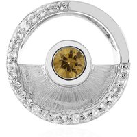 Gelber Zirkon-Silberanhänger (MONOSONO COLLECTION) Gelber Zirkon-Silberanhänger (MONOSONO COLLECTION)