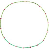 Edelstein-Silberhalskette (Riya) Edelstein-Silberhalskette (Riya)