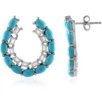 Sleeping Beauty-Türkis-Silberohrringe (Faszination Türkis) Sleeping Beauty-Türkis-Silberohrringe (Faszination Türkis)