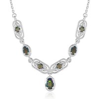 Mezezo-Opal-Silbercollier Mezezo-Opal-Silbercollier