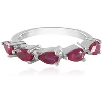 Madagaskar-Rubin-Silberring Madagaskar-Rubin-Silberring