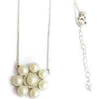 Süßwasserzuchtperlen-Silbercollier Süßwasserzuchtperlen-Silbercollier