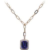 AAA-Tansanit-Goldcollier (CIRARI) AAA-Tansanit-Goldcollier (CIRARI)