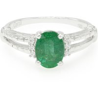 Bahia-Smaragd-Silberring Bahia-Smaragd-Silberring