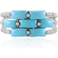 Sleeping Beauty-Türkis-Silberring (Faszination Türkis) Sleeping Beauty-Türkis-Silberring (Faszination Türkis)