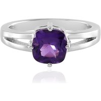 Sibirischer Amethyst-Silberring Sibirischer Amethyst-Silberring