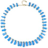 Blauer Howlith-Silberhalskette (Riya) Blauer Howlith-Silberhalskette (Riya)