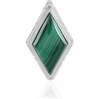 Malachit-Silberanhänger (MONOSONO COLLECTION) Malachit-Silberanhänger (MONOSONO COLLECTION)