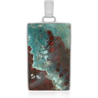 Java-Feder-Achat-Silberanhänger (Bali Barong) Java-Feder-Achat-Silberanhänger (Bali Barong)