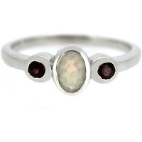 Welo-Opal-Silberring Welo-Opal-Silberring