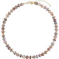 Mongolischer Achat-Silberhalskette Mongolischer Achat-Silberhalskette